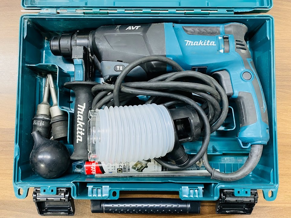 1円～ makita マキタ 26mm ハンマドリル HR2601F 付属品 ケース付き