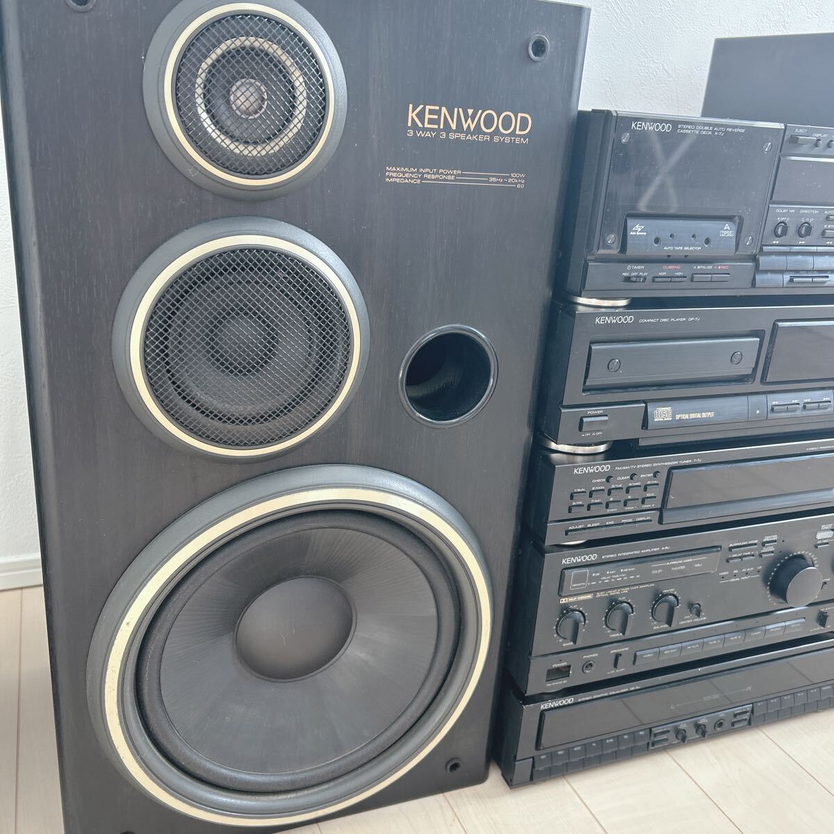 ☆KENWOOD☆ROXYロキシーシステムコンポ☆アンプA-5i/グライコGE ☆KENWOOD☆ROXYロキシーシステムコンポ☆アンプA-5i/グライコGE