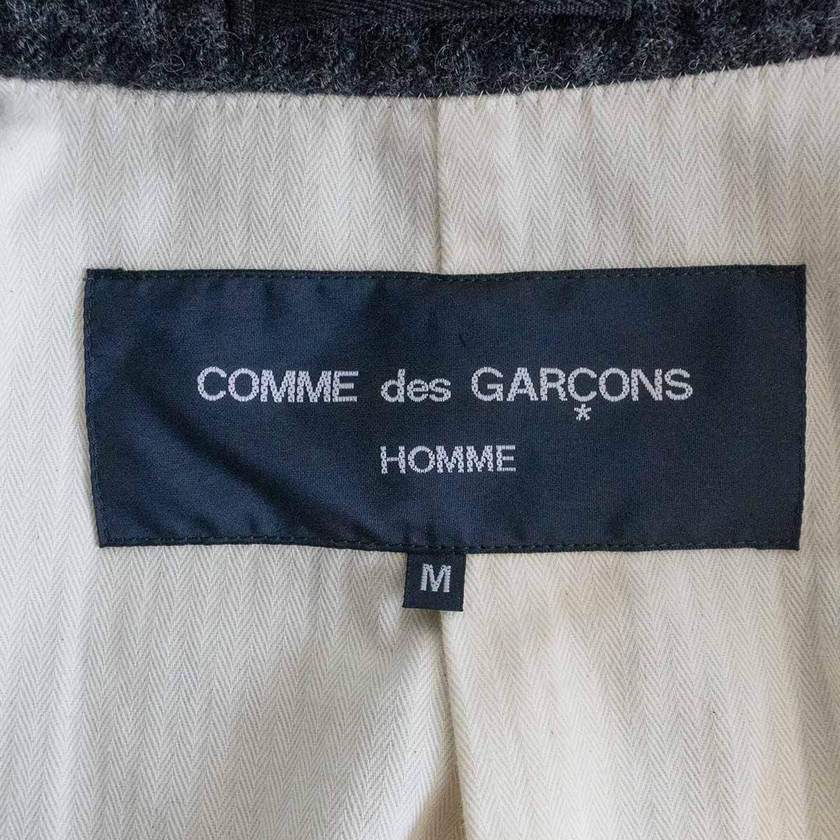 極 COMME des GARCONS HOMME ウール先染縮絨ガンクラブチェック 極 COMME des GARCONS HOMME ウール先染縮絨ガンクラブチェック