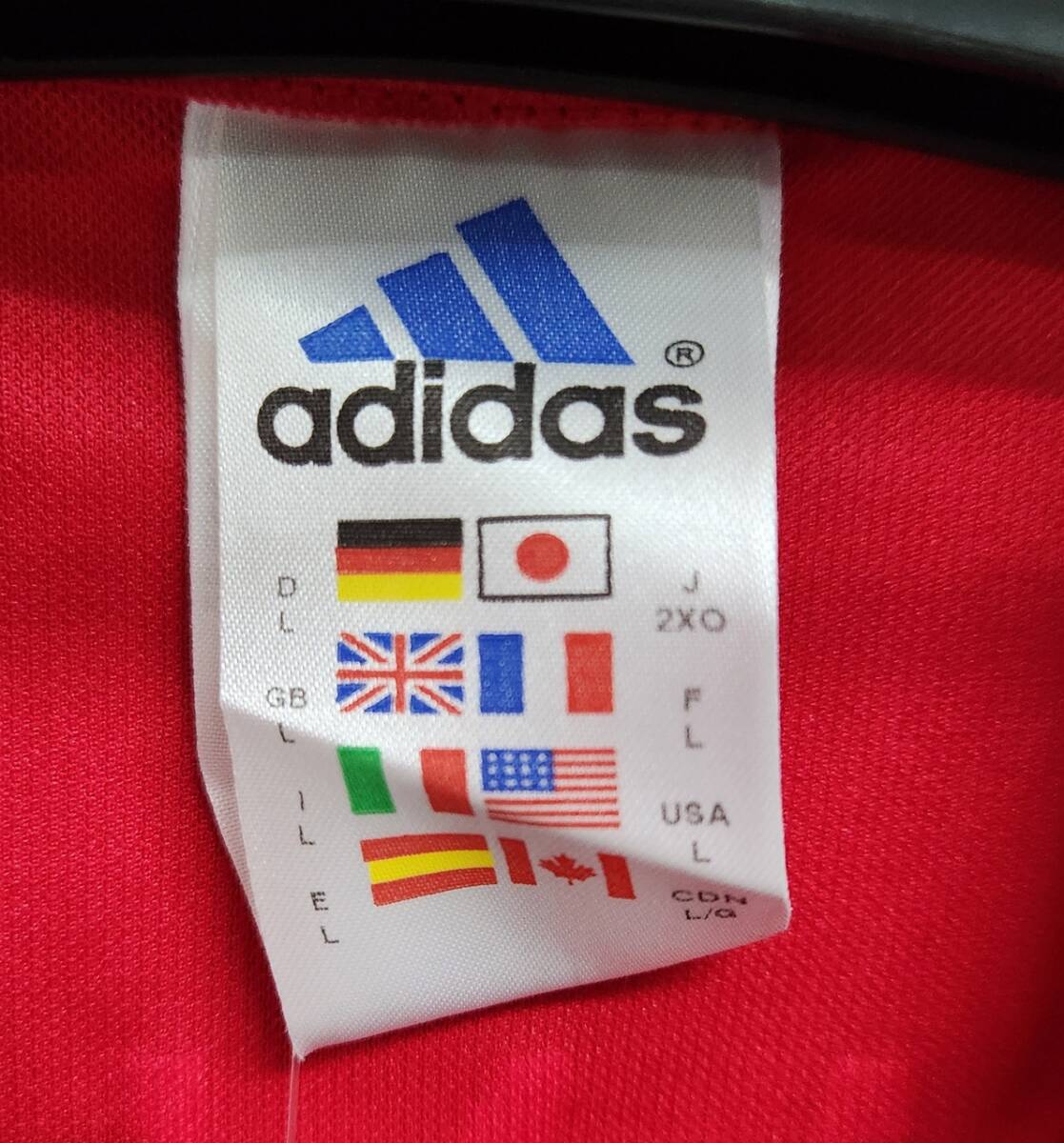 02W杯 トルコ Turkey(H)#11 ハサン?シャシュ HASAN SAS 半袖 FIFAロゴ入り adidas正規(guī) 2002 World Cup仕様 L