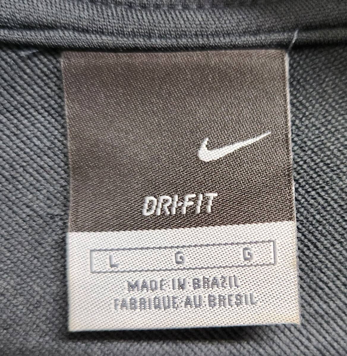04-05 ブラジル代表 トレーニング ジャケット Nike スポンサー入り代表用 L 