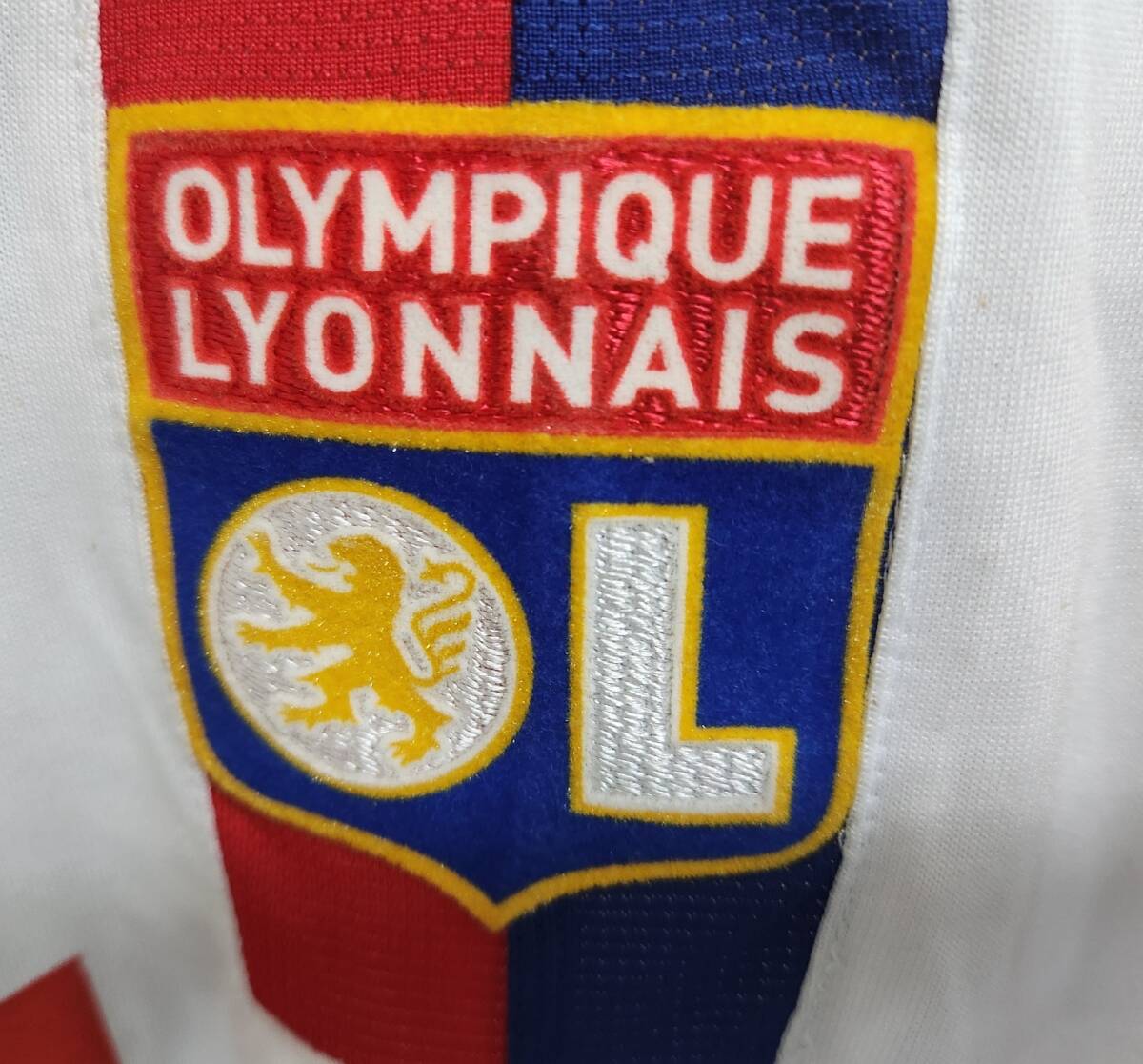 06-07 リヨン lyon(H)#13 選手用長袖 UMBRO正規(guī) France Cup仕様 XL