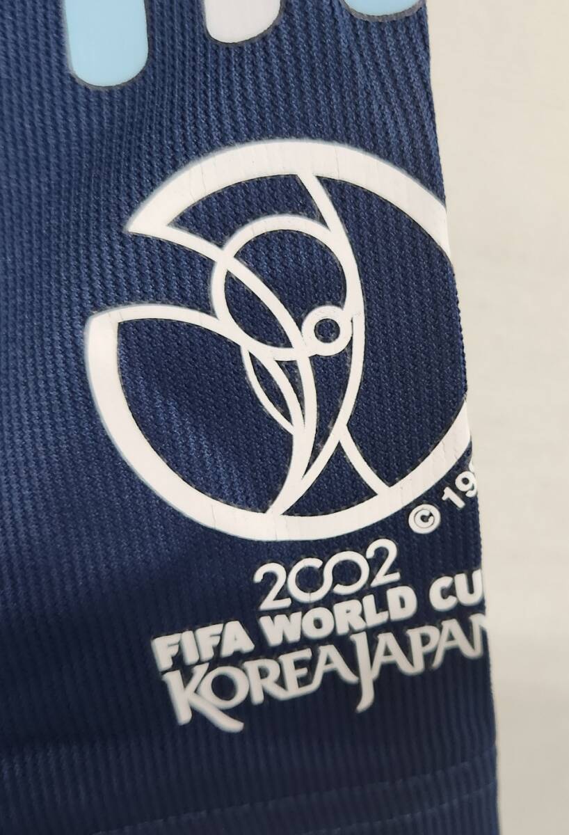 02W杯 アルゼンチン AFA(H)#16 AIMAR パブロ?アイマール 選手用半袖 2002 World CUP仕様 M