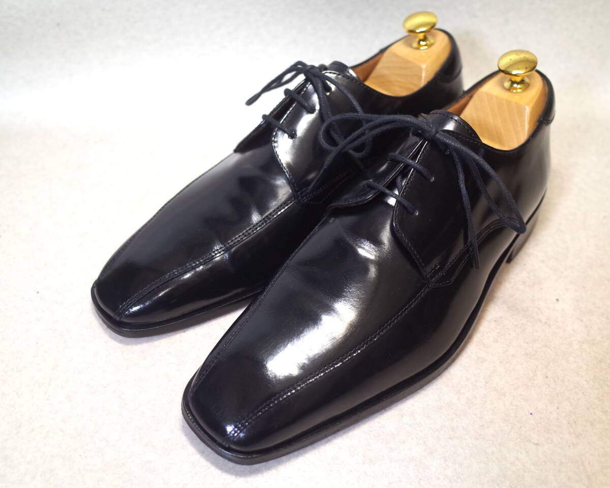 【即決価格落札で送料無料】4617■MARTINELLI/マルティネリ/スペイン■使用少バイシクルトゥ/2シーム/スワールトゥ/25.5cm■