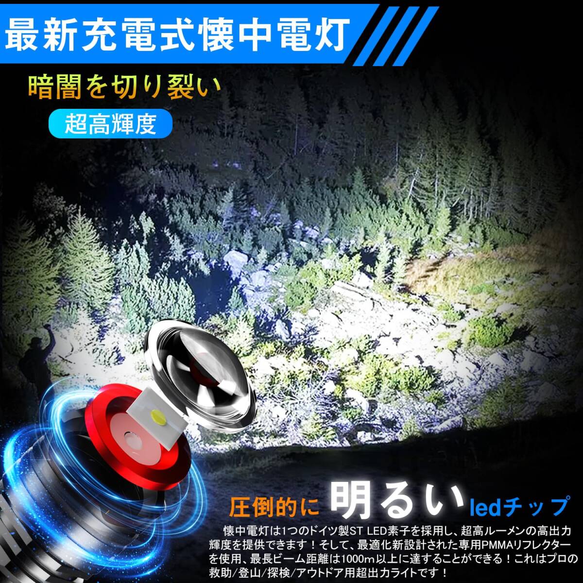 □暖かい光 懐中電灯 高輝度 新登場! ユーザー好評 長寿命仕様 □暖かい光 懐中電灯 高輝度 新登場! ユーザー好評 長寿命仕様