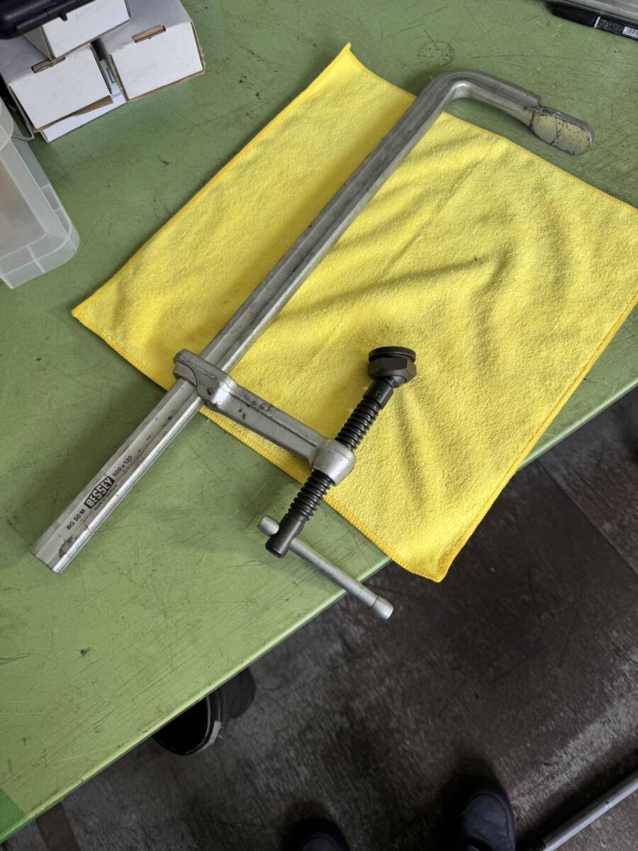 BESSEY　ベッセイ　クランプ　SG-M型　開き500㎜　SG50M　L型クランプ　①