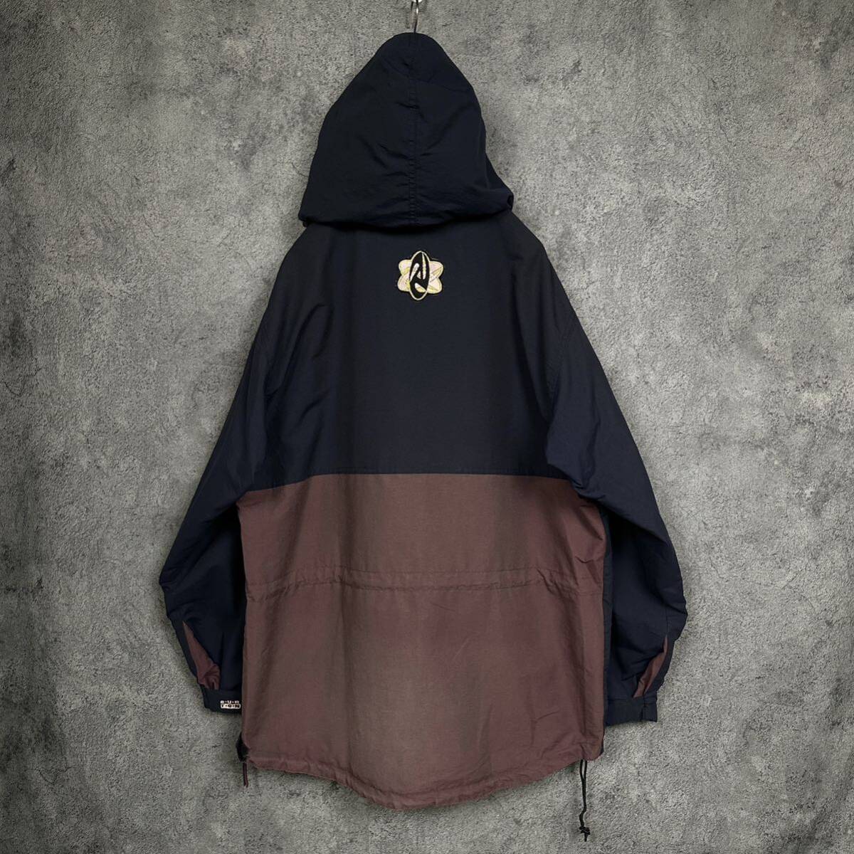 BURTON 90s ビンテージ ハーフジップ 2トーン アノラック BURTON 90s ビンテージ ハーフジップ 2トーン アノラック
