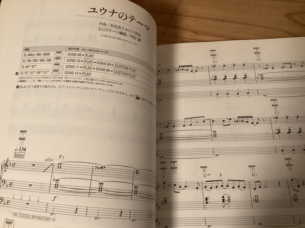 楽譜/未開封FD付き/ファイナルファンタジーⅩ-2/エレクトーン/EL 楽譜/未開封FD付き/ファイナルファンタジーⅩ-2/エレクトーン/EL