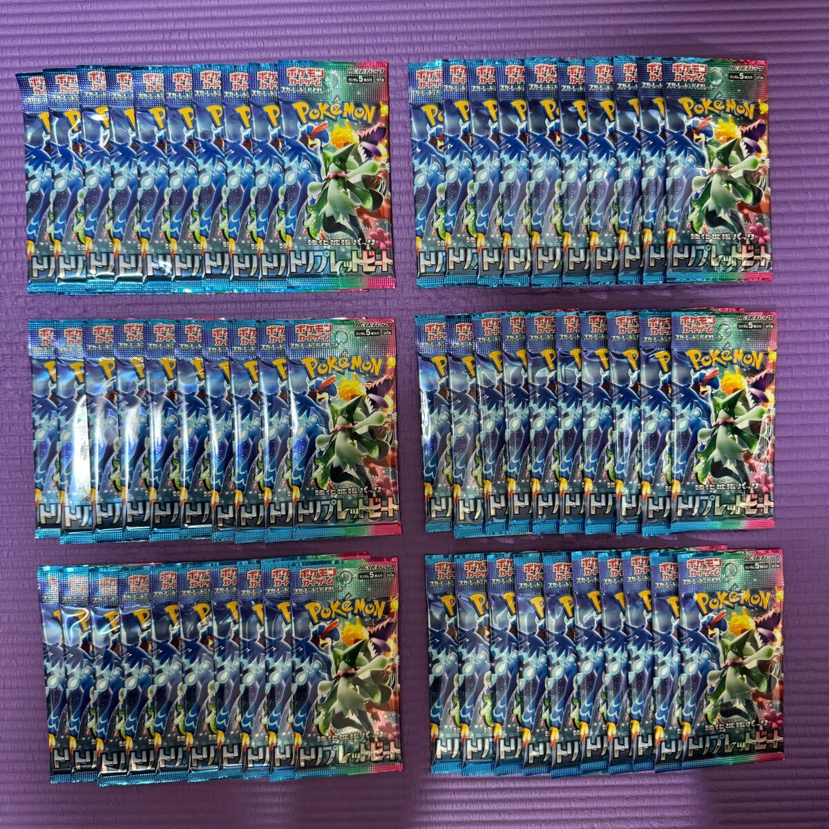 ポケモンカード　 トリプレットビート　未開封60パック　新品　未使用　①