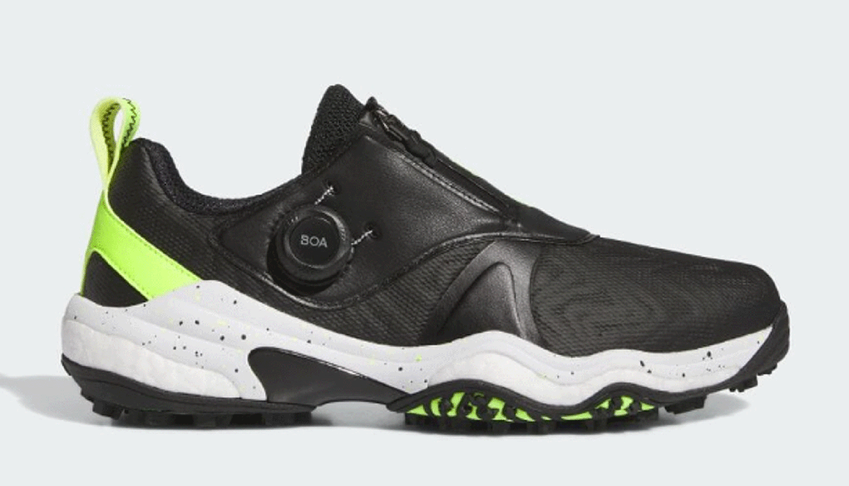 новый товар # Adidas #2024.7# код Chaos -25- боа #IG8703# core черный |rusido лимон | foot одежда - белый #28.5CM# стандартный товар