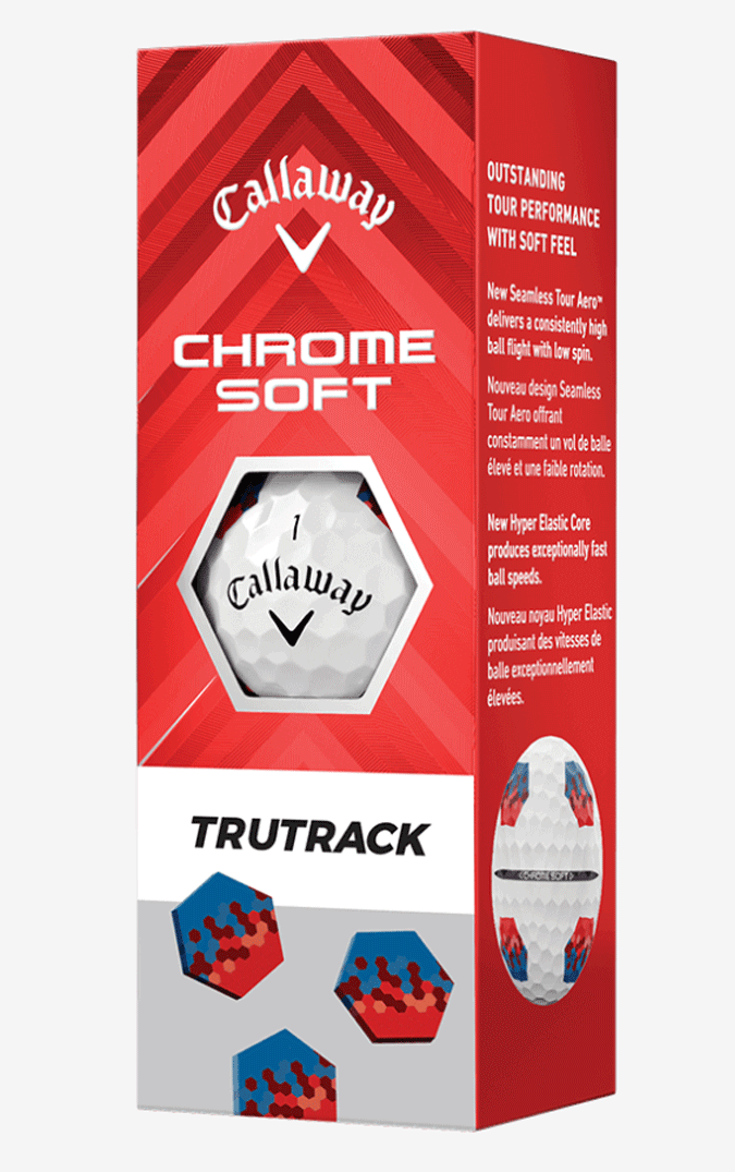 新品■2024.10■キャロウェイ■CHROME SOFT TRUTRACK■１０ダース■ハイコントラストにドットも加わり 回転がさらに はっきり くっきり■