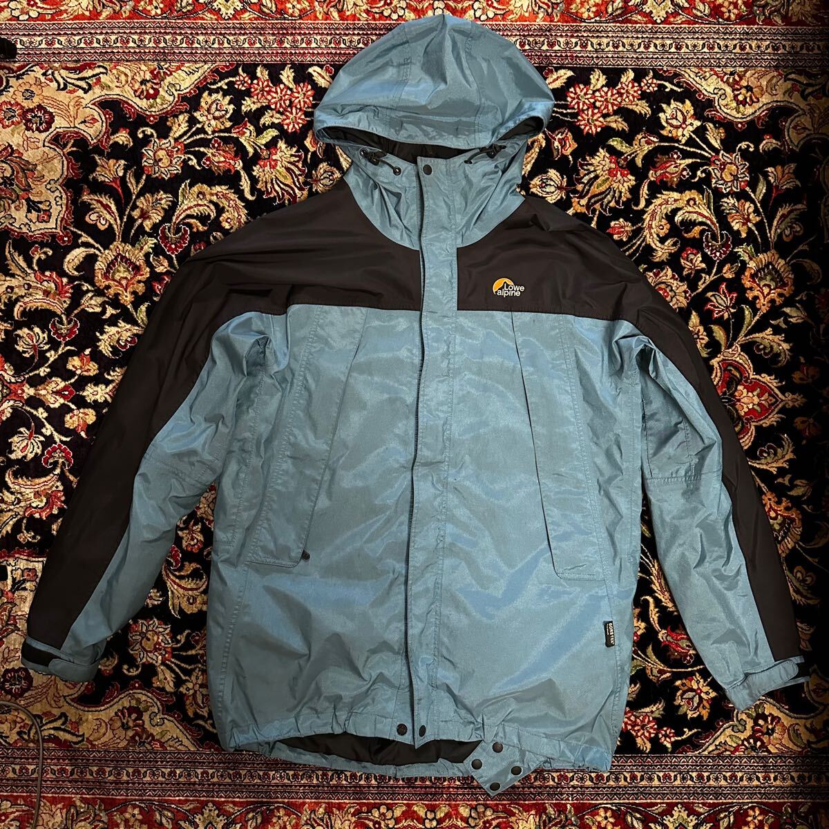【美品】ビンテージ Lowe alpine GORETEX ロウアルパイン マウンテンパーカー アウトドア ジャケット M 