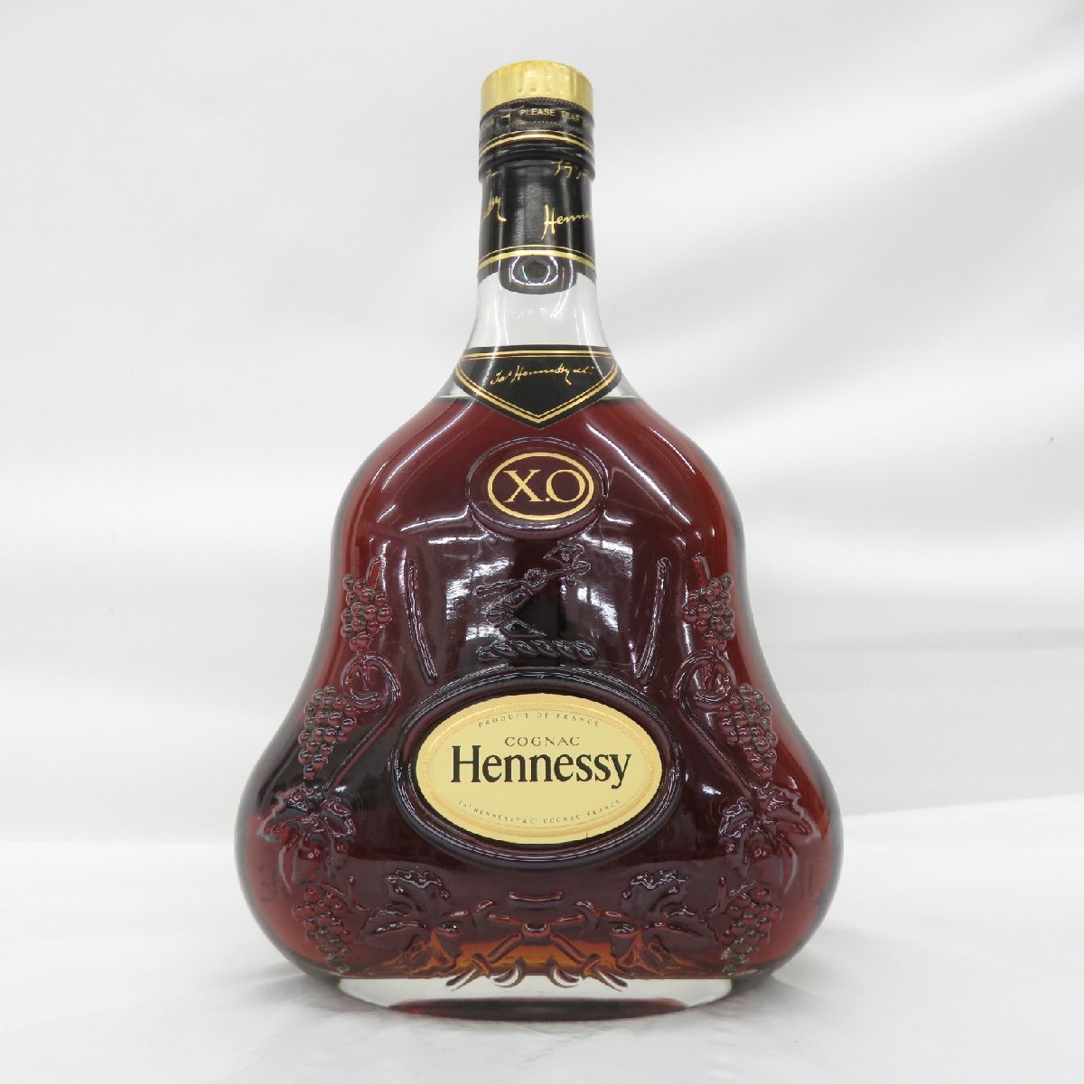 【未開栓】Hennessy ヘネシー XO 金キャップ クリアボトル ブランデー 700ml 40% 11690075 1012