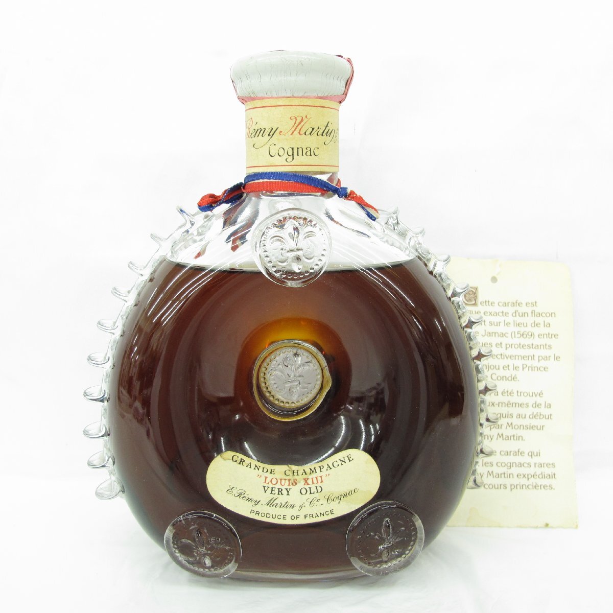 【未開栓】REMY MARTIN レミーマルタン ルイ13世 ベリーオールド バカラボトル ブランデー 700ml 40% ※目減りあり 11689555 1012