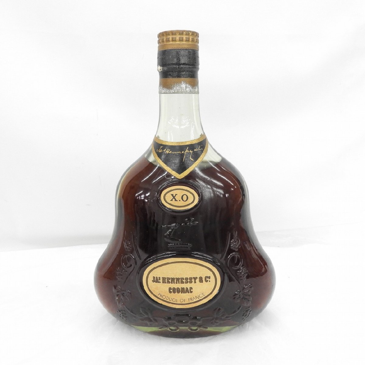 未開栓 JAs.Hennessy ジャズヘネシー XO 金キャップ グリーンボトル 