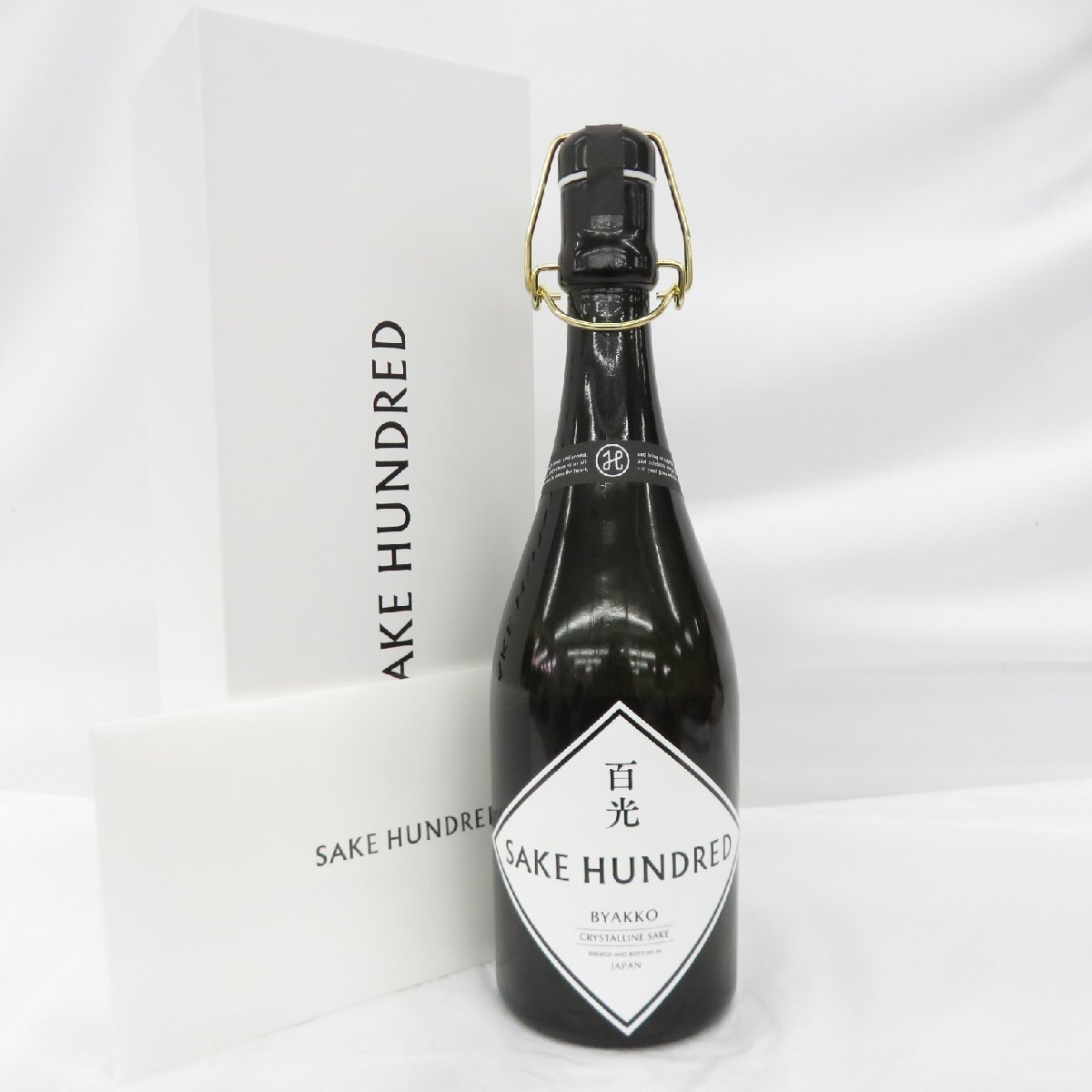 【未開栓】SAKE HUNDRED 百光 BYAKKO 日本酒 720ml 15% 箱/冊子付 ※製造年月記載なし 11695390 1017