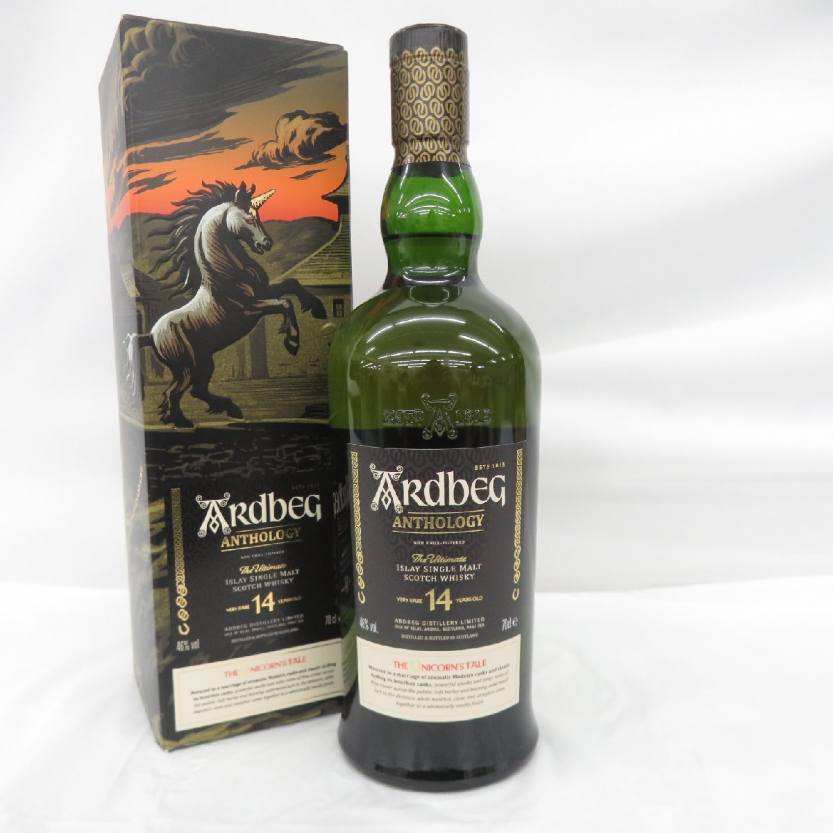 【アードベッグ　アンソロジー】14年 46% Yahoo!オークション - 【未開栓】ARDBEG アードベッグ 14年