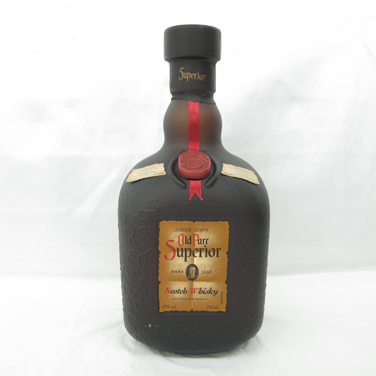 1円～【未開栓】Old Parr オールドパー スペリオール ウイスキー 750ml 43％ 731100294 1030 -  スコッチ（ledomaineduretro.com）