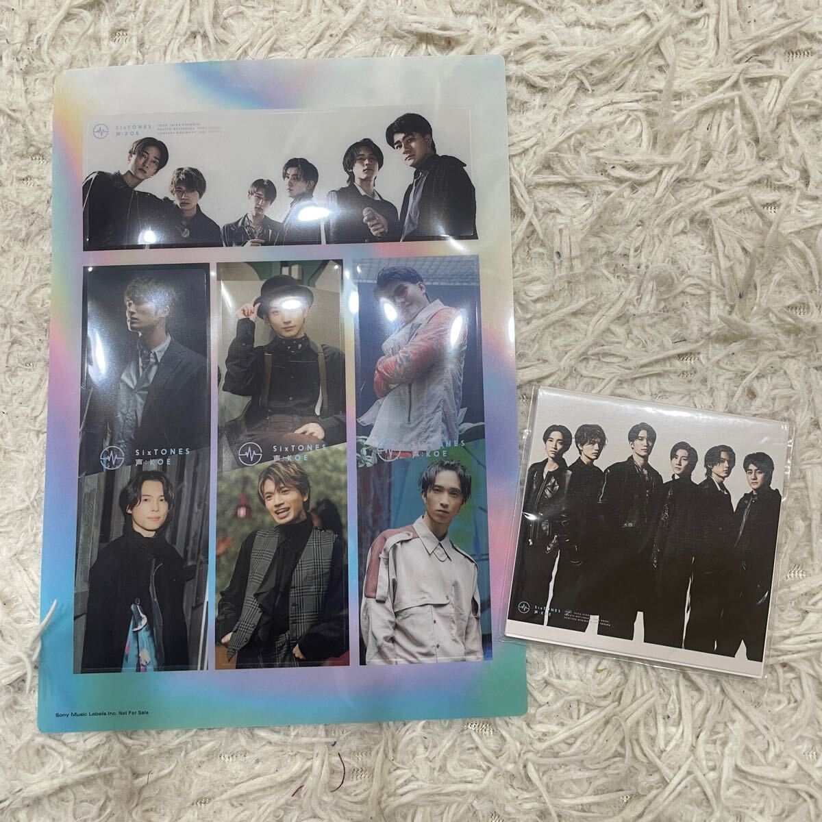 新品未開封】SixTONES アルバム 声 初回限定盤A +B (CD+BD) 2枚 新品未開封】SixTONES アルバム 声 初回限定盤A +B (CD+BD) 2枚