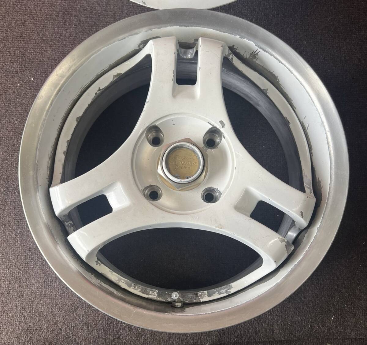 当時物!希少! ヨコハマ Super ADVAN Racing 16インチ 4穴 当時物!希少! ヨコハマ Super ADVAN Racing 16インチ 4穴