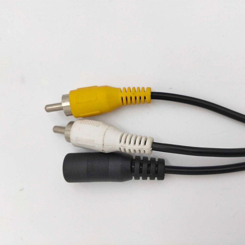  длинный! 12V 24V двоякое применение камера удлинение электропроводка код RCA 20m камера заднего обзора кабель грузовик задний пассажирский автомобиль груз машина видео удлинение кабель звук 