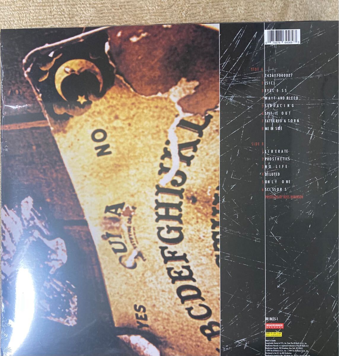 Slipknot LP US запись желтый запись повторный departure запись 
