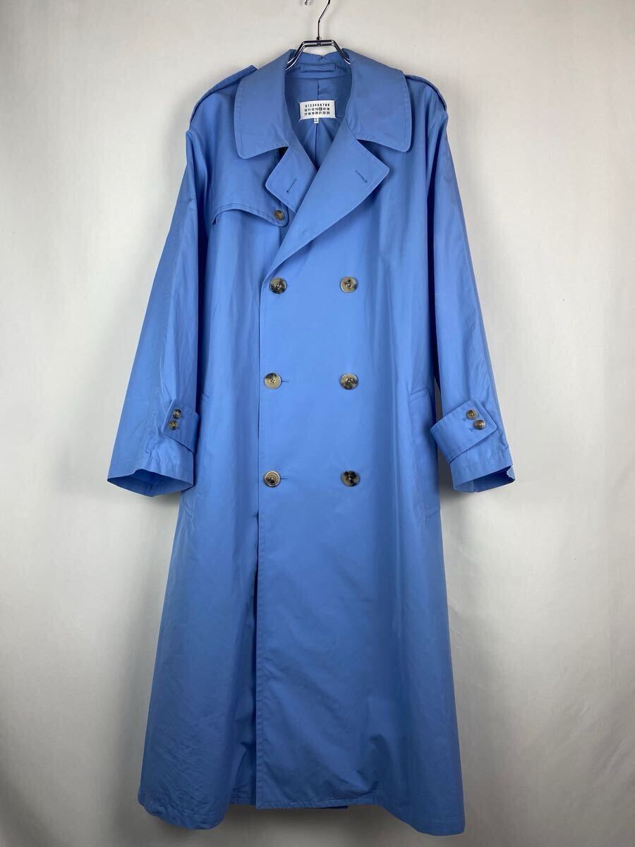 Maison Margiela 19ss オーバーサイズ ブルー トレンチコート Maison Margiela 19ss メゾン マルジェラ オーバーサイズ ブルー