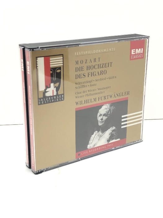 モーツァルト:歌劇 フィガロの結婚 　W.フルトヴェングラー3CD　FURTWANGLER　オランダ盤