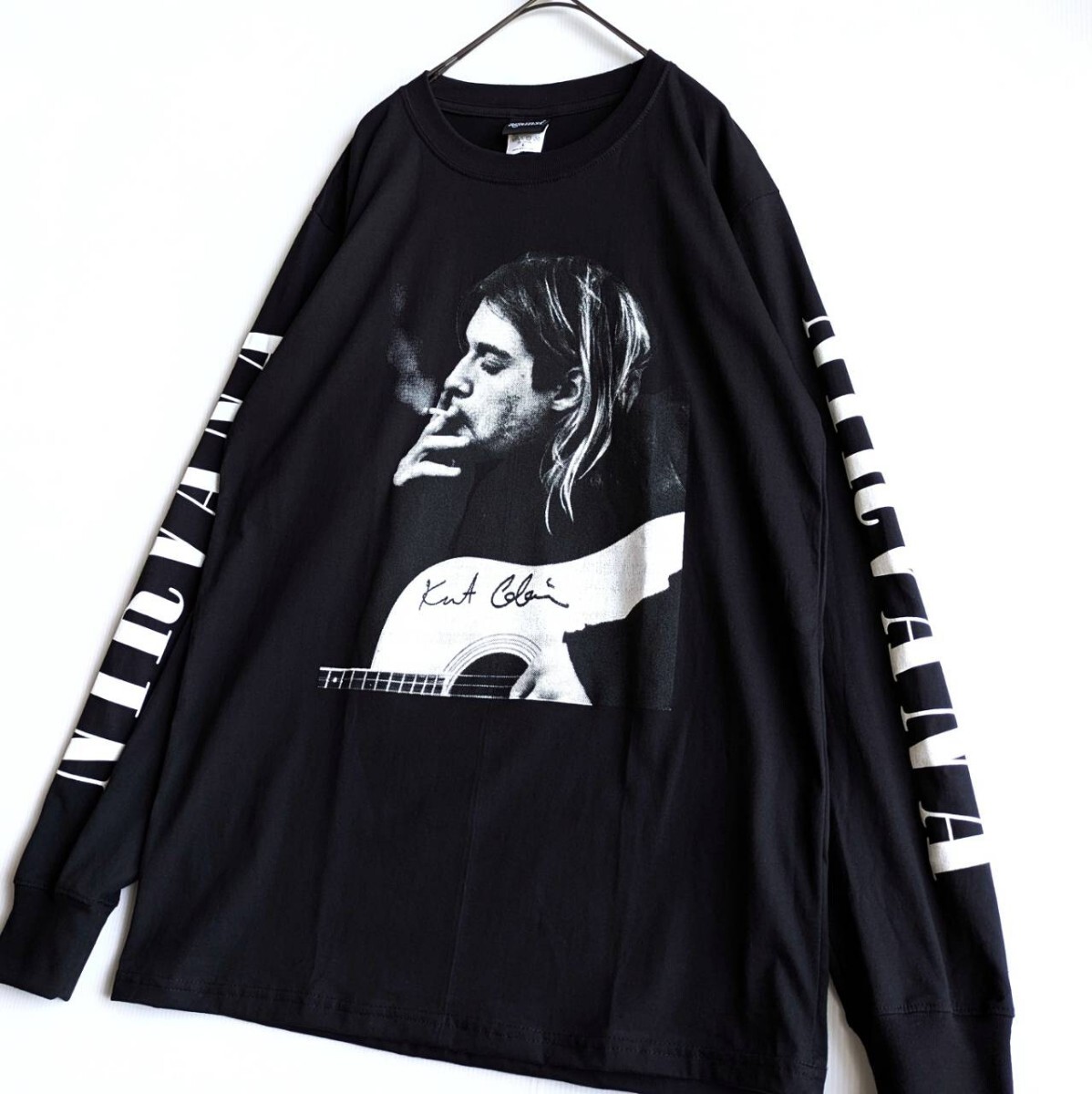 Lサイズ ニルヴァーナ Nirvana カート・コバーン ロンt ロングスリーブ ロンT ロングTシャツ バンドTロックT バンt バンドt ブラック|Yahoo!フリマ(旧PayPayフリマ) Lサイズ ニルヴァーナ Nirvana カート・コバーン ロンt ロングスリーブ ロンT ロングTシャツ バンドTロックT バンt バンドt ブラック|Yahoo!フリマ(旧PayPayフリマ)