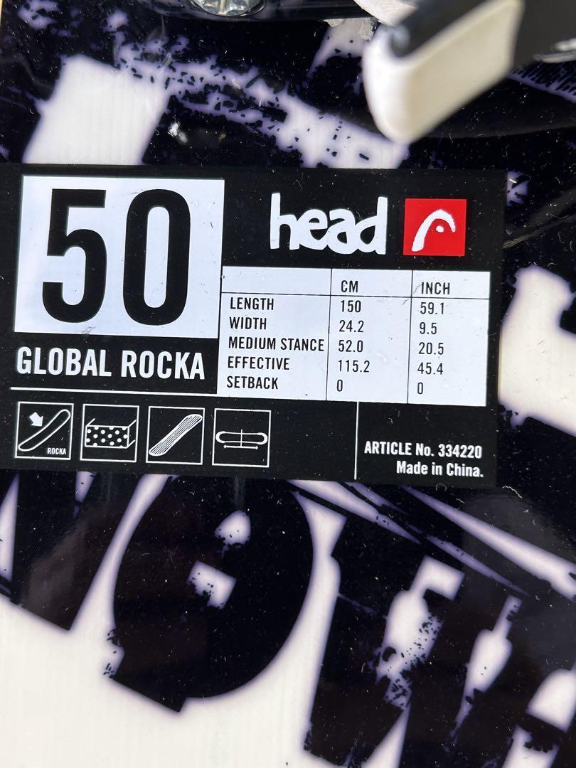 スノーボード HEAD ヘッド GLOBAL ROCKA|Yahoo!フリマ(旧 スノーボード HEAD ヘッド GLOBAL ROCKA|Yahoo!フリマ(旧