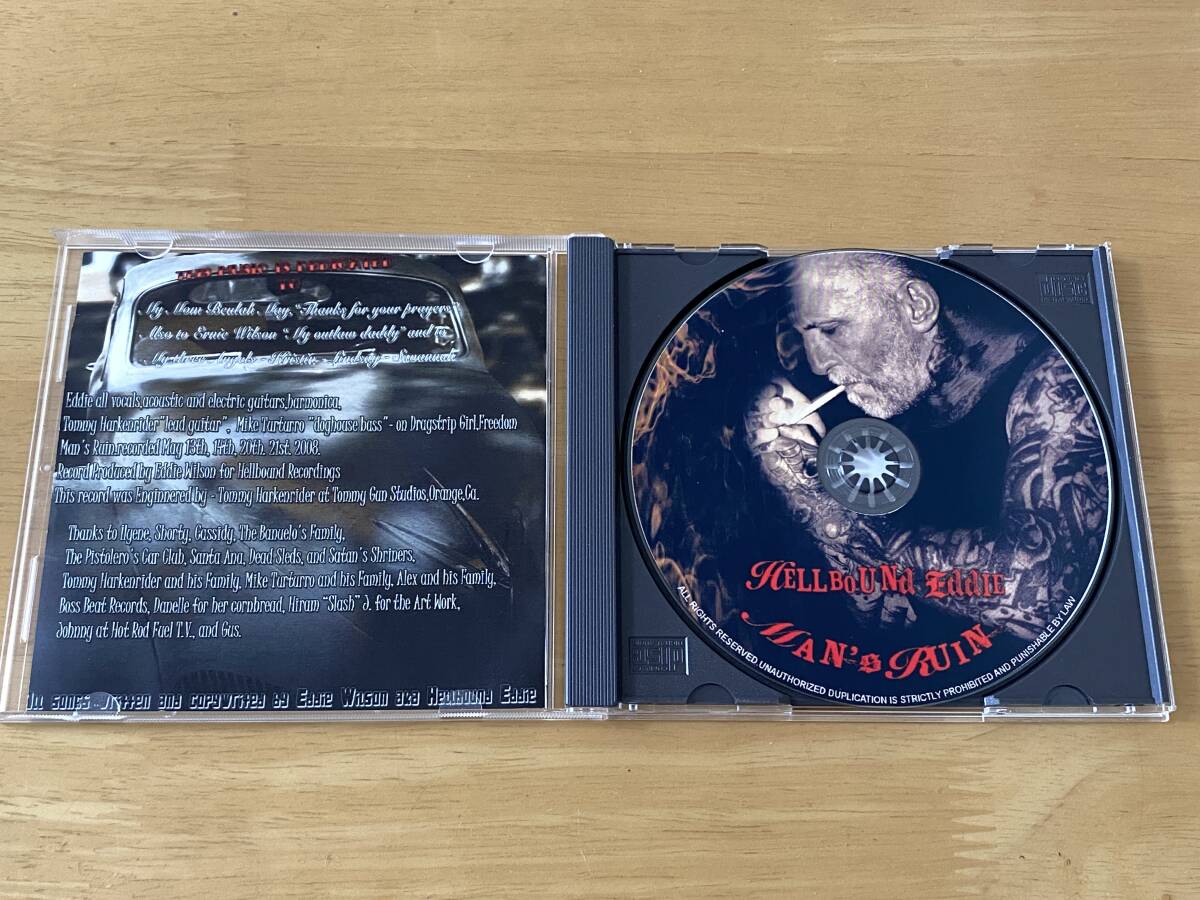 Hellbound Eddie Man\'s Ruin импорт CD осмотр : контри-рок Rockabilly Country Hellbound Hayride Social Distortion Merle Hagard John Fogarty
