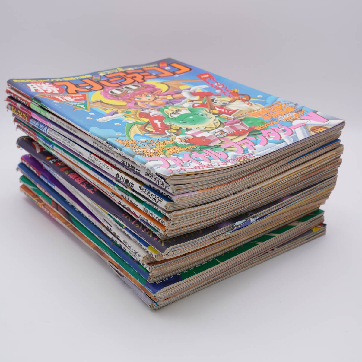 マル勝スーパーファミコン 1993年vol.1-12，19-22 16冊セット 付録欠 マルカツ/角川書店/聖剣伝説/スターフォックス/マザー2/餓狼伝説 