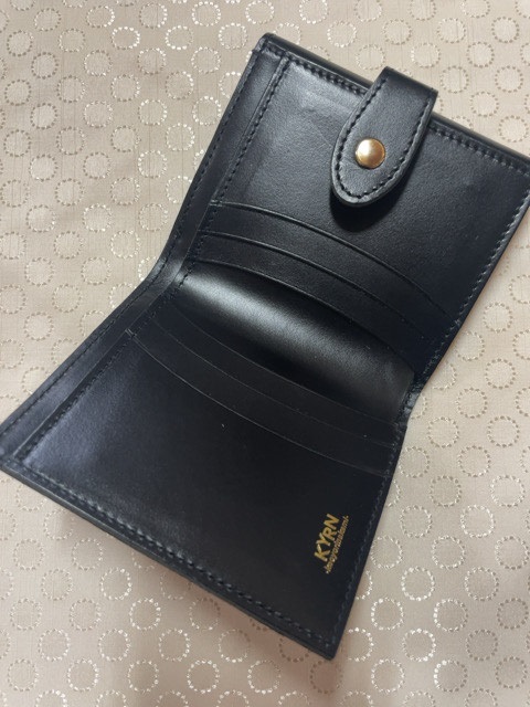 kaoyorinakami leather wallet 財布 ブラック カオヨリナカミ kaoyorinakami leather wallet 財布 ブラック カオヨリナカミ