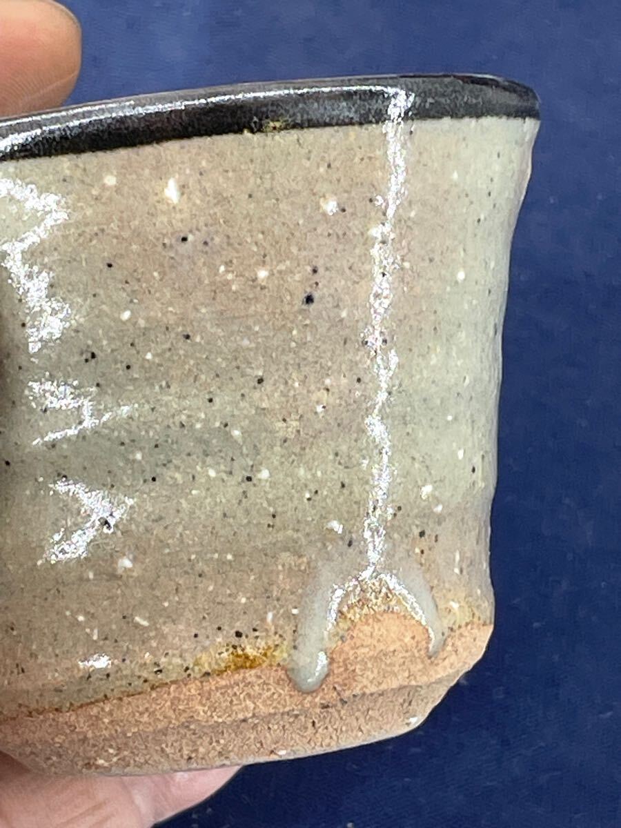  Karatsu . большие чашечки для сакэ кожа .. Karatsu sake чашечка для сакэ B-40