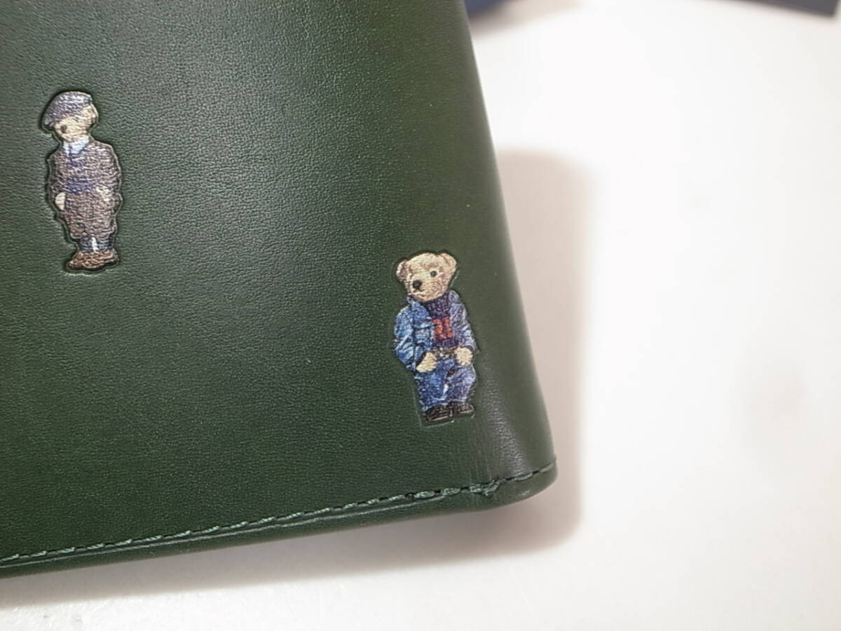 POLO RALPH LAUREN POLO BEAR LEATHER WALLET ポロベアー熊 フル POLO RALPH LAUREN POLO BEAR LEATHER WALLET ポロベアー熊 フル
