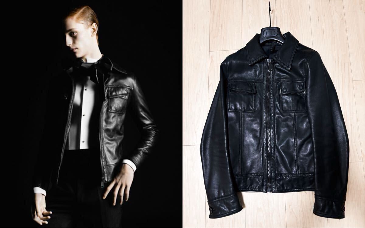 Dior HOMME レザー ジャケット - ジャケット・アウター Dior HOMME レザー ジャケット - ジャケット・アウター