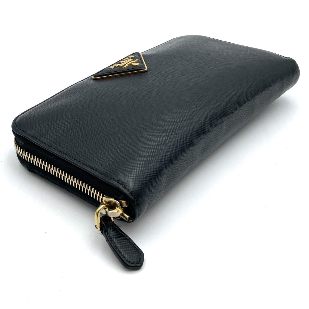 PRADA プラダ 長財布 ラウンドファスナー サフィアーノ レザー PRADA プラダ 長財布 ラウンドファスナー サフィアーノ レザー