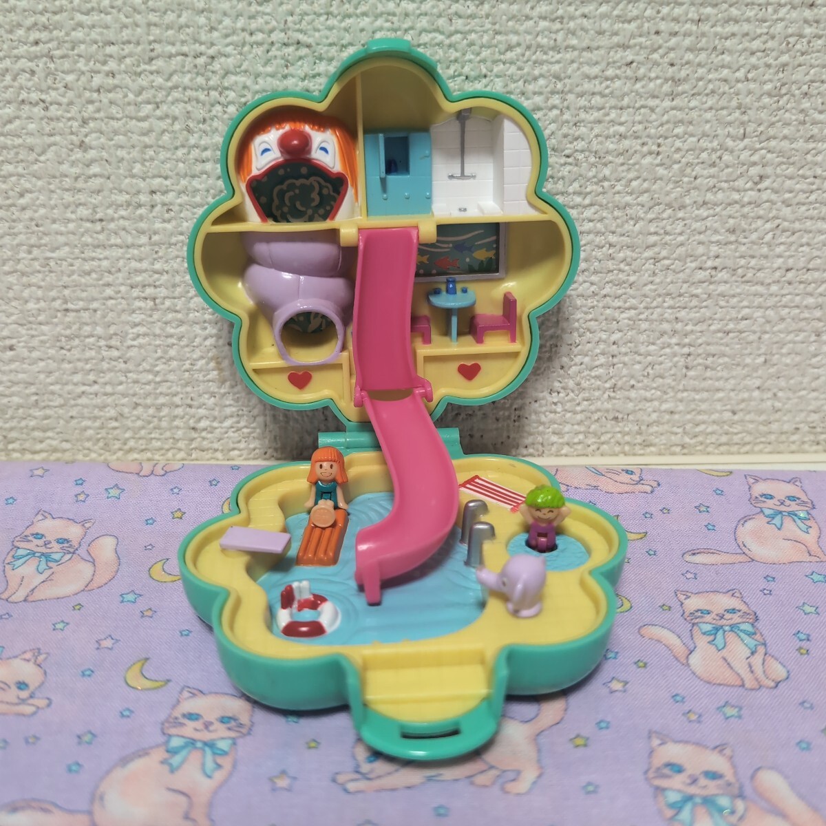 完品 エンジェルポケット 大きな滑り台があるプール ポーリー