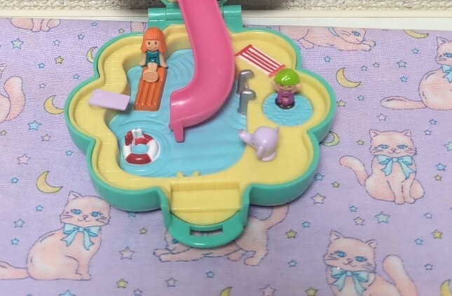 完品 エンジェルポケット 大きな滑り台があるプール ポーリー