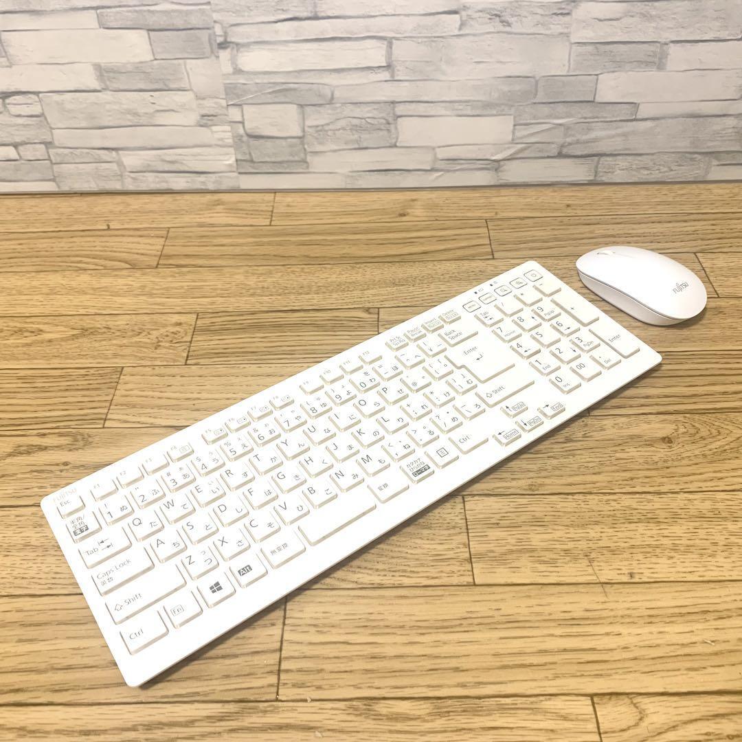 富士通/FUJITSU ワイヤレスキーボードとワイヤレスマウスセット 富士通/FUJITSU ワイヤレスキーボードとワイヤレスマウスセット