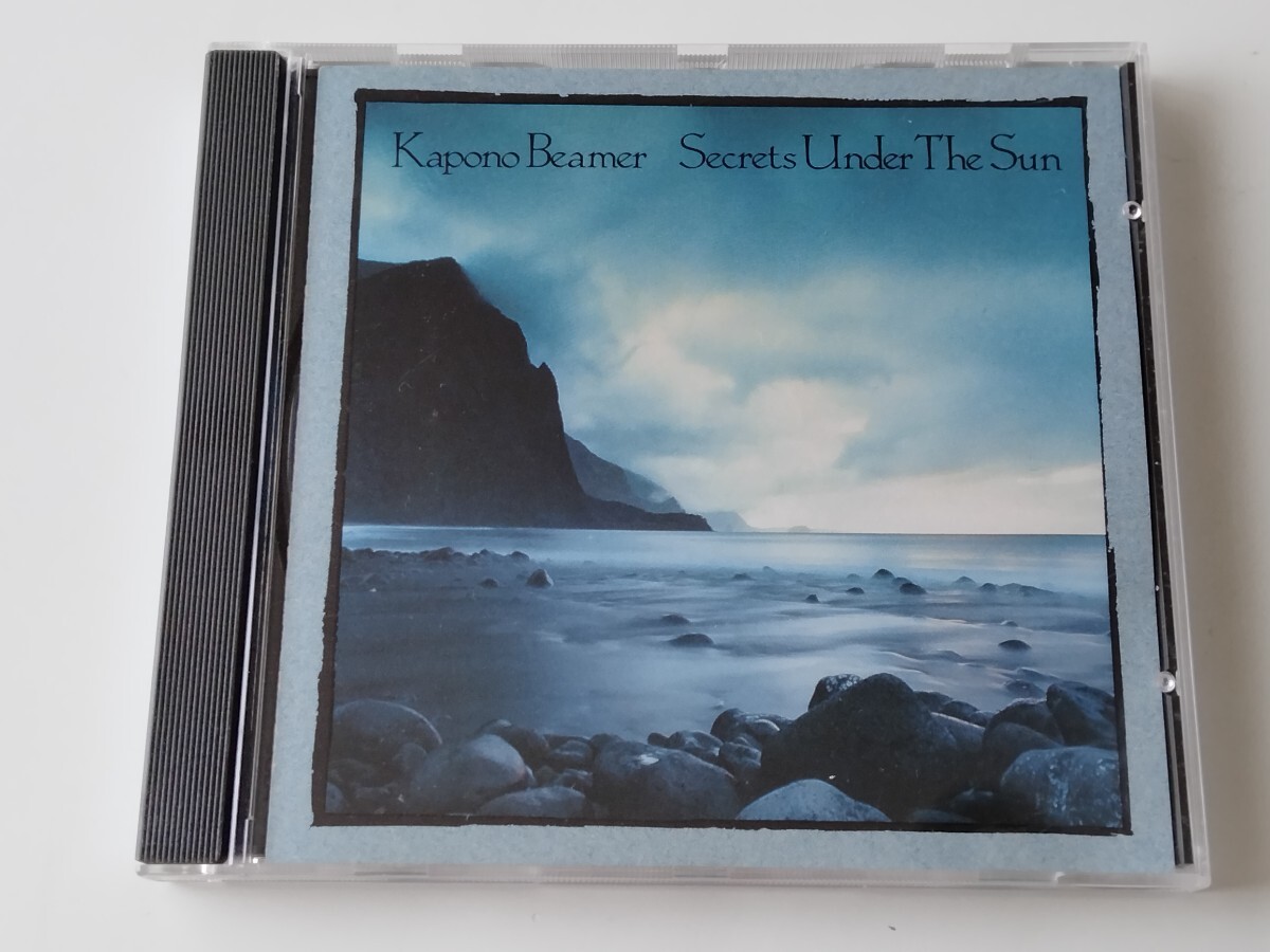Kapono Beamer / Secrets Under The Sun CD ONOPACK KAP131CD カポノ・ビーマー89年作,CDボートラ5曲,HAWAIIAN,Acousticインスト名盤,