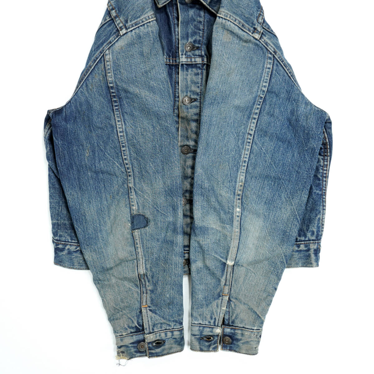LEVI'S 70505-0317 BIGE DENIM JACKET 1960s JA24081 Vintage LEVI'S 70505-0317 BIGE DENIM JACKET 1960s JA24081 Vintage