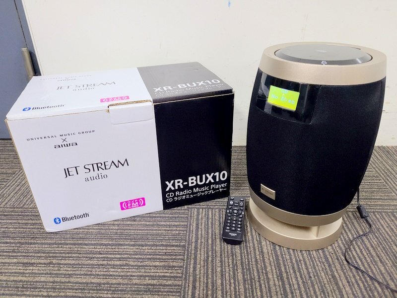 AIWA XR-BUX10 Jet Stream Audio CDラジオミュージックプレーヤー アイワ 1円～　Y7603