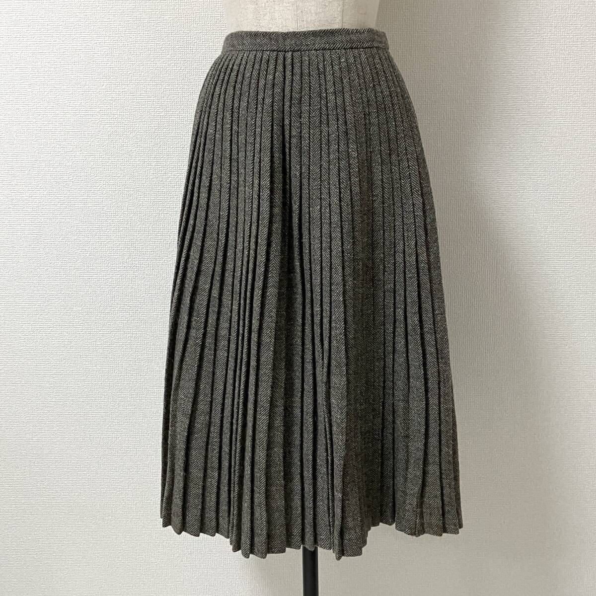 初期 80s COMME des GARCONS ウール ツイード ヘリンボーン 初期 80s COMME des GARCONS ウール ツイード ヘリンボーン