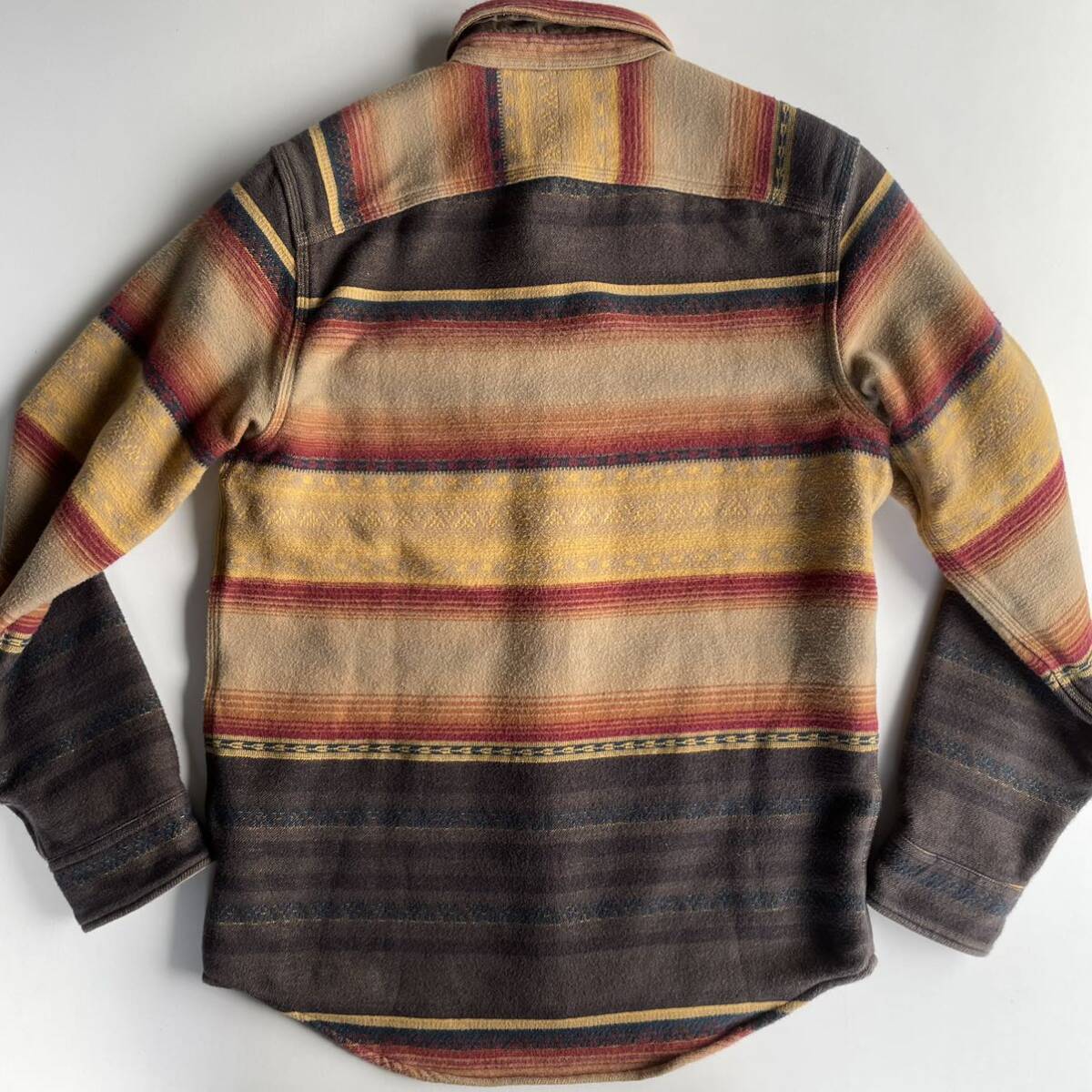 傑作】RRL “Jacquard Over Shirt” S ブランケット ネイティブ 傑作】RRL “Jacquard Over Shirt” S ブランケット ネイティブ