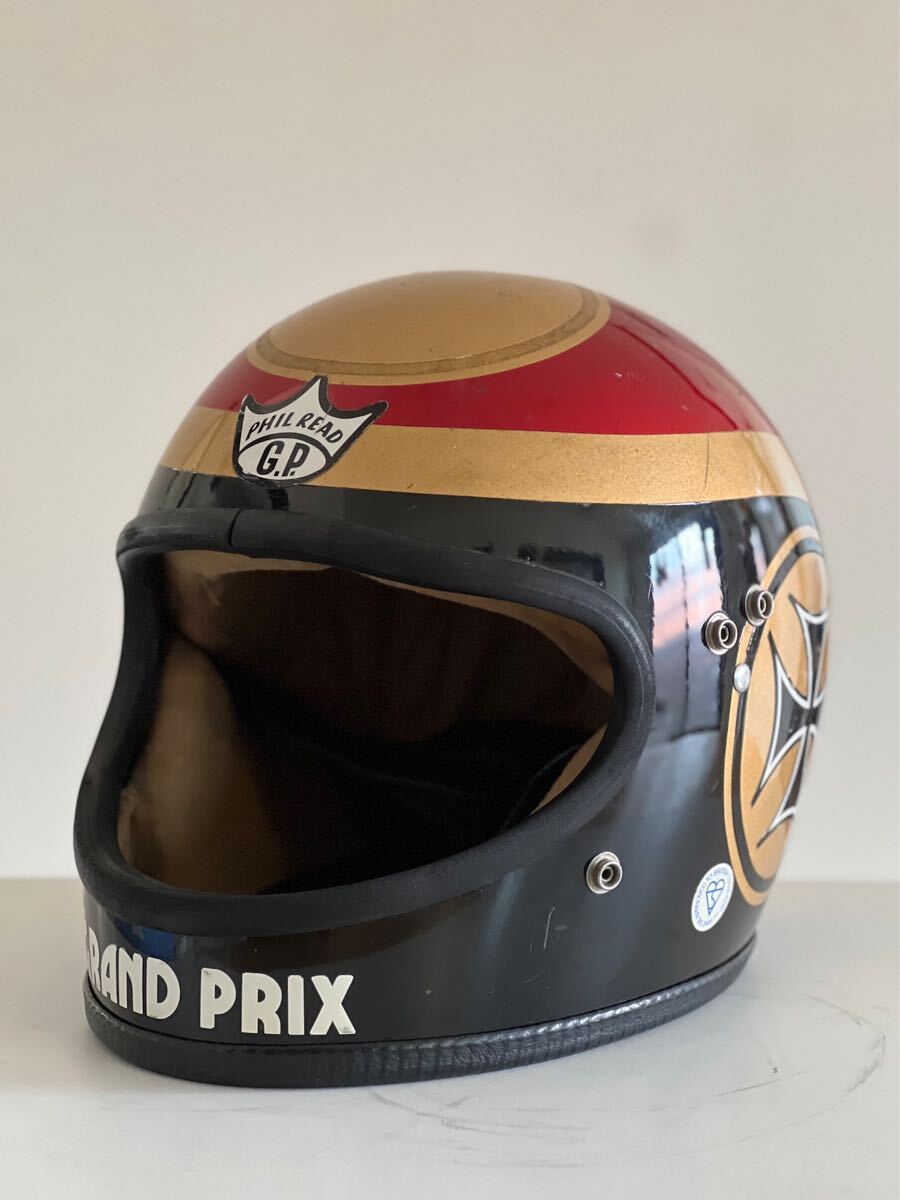 低価格の Yahoo!オークション - フルフェイス GP READ PHIL 70s Mシェル オートバイ