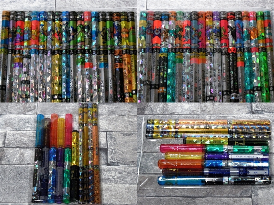希少品！　ドラゴンクエスト　バトル鉛筆　キャップ　当時物　大量 Yahoo!オークション - ドラゴンクエスト バトルえんぴつ