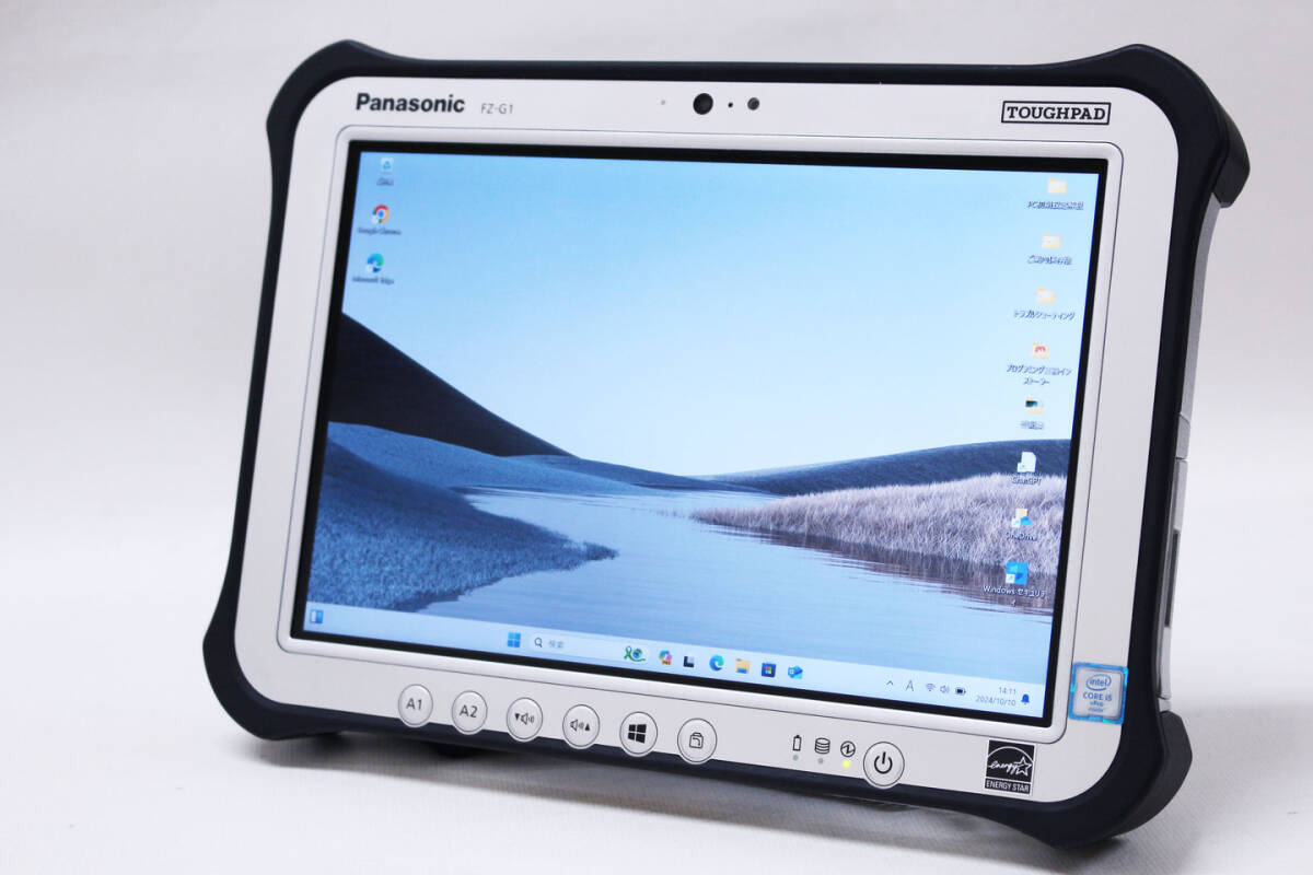即配 LTE バッテリー良好 Windows11 頑丈タブレットPC TOUGHPAD FZ-G1R3001VJ i5-6300U 4G SSD128G 10.1インチWUXGA DtoDリカバリ