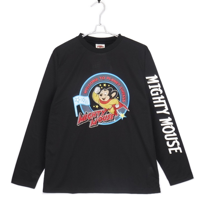 即決■★マイティ・マウス　Mighty Mouse★■ロンT:SIZE=L
