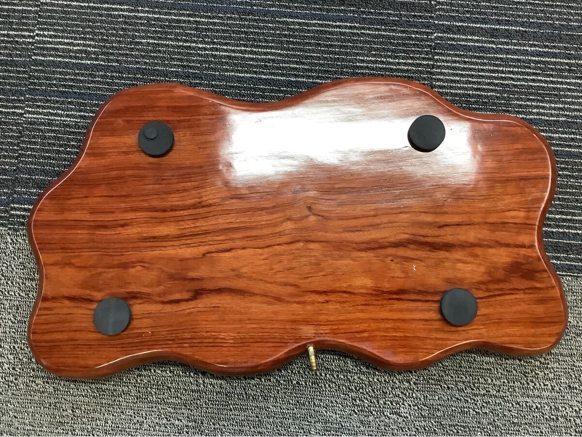 中国茶器 排水式木製茶盤チューブ付き 62 x 35cm 中古品 中華食器 中国茶器 排水式木製茶盤チューブ付き 62 x 35cm 中古品 中華食器